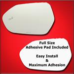 Mirror Glass Replacement + Full Adhesive for 19-20
