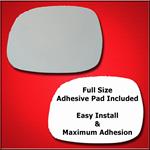 Mirror Glass Replacement + Full Adhesive for 01-07