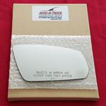 Mirror Glass + Adhesive for 10-10 Ford Mustang Pas