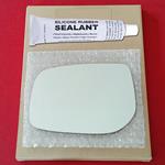 Mirror Glass Replacement + Silicone Adhesive for T