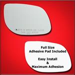 Mirror Glass Replacement + Full Adhesive for 10-10