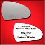 Mirror Glass Replacement + Full Adhesive for 17-19