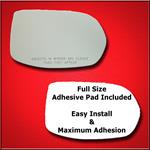 Mirror Glass Replacement + Full Adhesive for 12-17