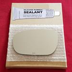 Mirror Glass Replacement + Silicone Adhesive for C