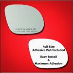 Mirror Glass Replacement + Full Adhesive for 95-99