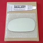 Mirror Glass Replacement + Silicone Adhesive for R