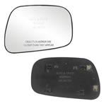 02-06 Toyota Camry Passenger Side Mirror Glass with HEATED Backing Plate