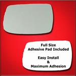 Mirror Glass Replacement + Full Adhesive for Fits