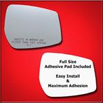 Mirror Glass Replacement + Full Adhesive for Versa