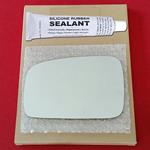 Mirror Glass Replacement + Silicone Adhesive for F