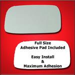 Mirror Glass Replacement + Full Adhesive for 99-02