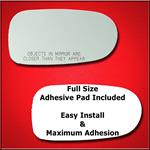 Mirror Glass Replacement + Full Adhesive for 93-97