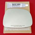 Mirror Glass Replacement + Silicone Adhesive for 0