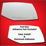 Mirror Glass + Full Adhesive for 04-09 Cadillac SR