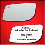 Mirror Glass + Full Adhesive for 09-09 Lincoln MKS