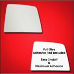 Mirror Glass Replacement + Full Adhesive for 2010-