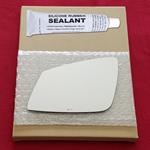 Mirror Glass + Silicone Adhesive for BMW 2, 3, 4,