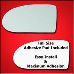 Mirror Glass Replacement + Full Adhesive for 92-99