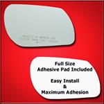 Mirror Glass Replacement + Full Adhesive for Mazda