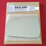 Mirror Glass Replacement + Silicone Adhesive for C