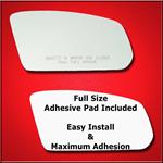 Mirror Glass Replacement + Full Adhesive for Satur