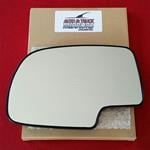 Fits 99-06 GMC Sierra Driver Side Mirror Glass wit