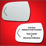 Mirror Glass + Full Adhesive for 11-13 Sienna Driv