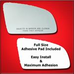 Mirror Glass Replacement + Full Adhesive for Audi