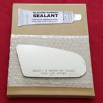 Mirror Glass + Silicone Adhesive for Saturn SC, SW