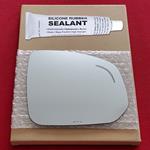 Mirror Glass + Silicone Adhesive for 16-19 Volvo X