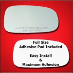 Mirror Glass Replacement + Silicone Adhesive for-3