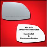 Mirror Glass Replacement + Full Adhesive for Q5, Q