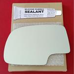 Mirror Glass Replacement + Silicone Adhesive for S