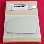 Mirror Glass Replacement + Silicone Adhesive for K