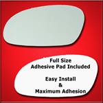 Mirror Glass Replacement + Full Adhesive for 92-00