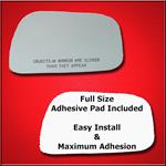 Mirror Glass Replacement + Full Adhesive for 02-06