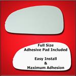 Mirror Glass Replacement + Full Adhesive for 01-06