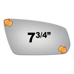 Mirror Glass + Adhesive for 10-10 Ford Mustang P-3