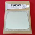 Mirror Glass Replacement + Silicone Adhesive for P