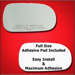 Mirror Glass Replacement + Full Adhesive for 03-06