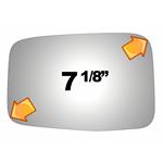 Mirror Glass + Adhesive for 11-12 Honda CR-Z Dri-3