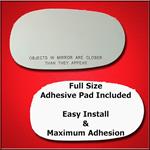 Mirror Glass Replacement + Full Adhesive for 98-02