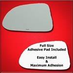 Mirror Glass Replacement + Full Adhesive for 00-09