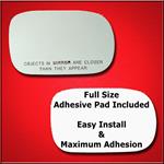 Mirror Glass Replacement + Full Adhesive for 96-99