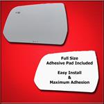 Mirror Glass Replacement + Full Adhesive for 17-20