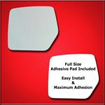 Mirror Glass Replacement + Full Adhesive for Jeep