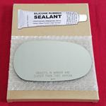 Mirror Glass Replacement + Silicone Adhesive for J