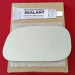 Mirror Glass Replacement + Silicone Adhesive for D