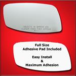 Mirror Glass + Full Adhesive for 02-06 Lincoln LS