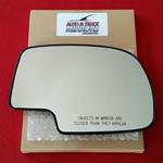 Fits 99-06 GMC Sierra Passenger Side Mirror Glass